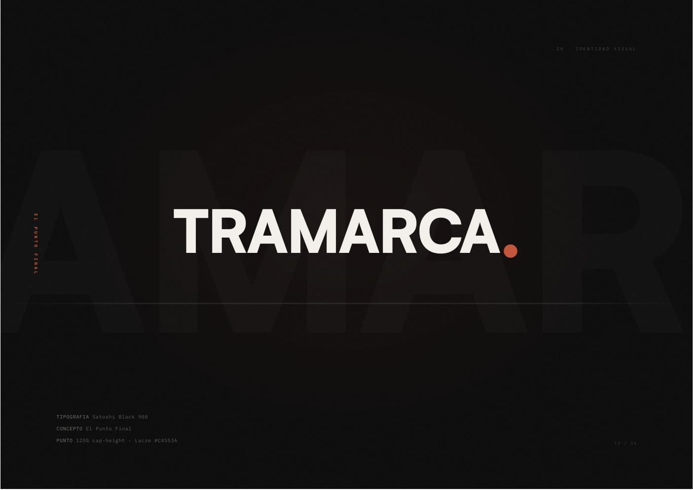 Tramarca — spread 6 del manual de marca por Tramarca